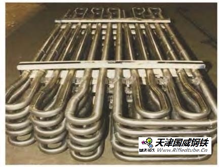 過熱器結構 Picture of the superheater bundles